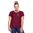 YOLO Women’s Oversize T-Shirt - bordeaux