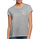 YOLO Women’s Oversize T-Shirt - heather grey