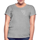 YOLO Women’s Oversize T-Shirt - heather grey