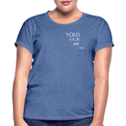 YOLO Women’s Oversize T-Shirt - heather denim