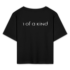 1 of a kind Cropped T-Shirt - black