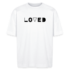 LOVED unisex oversize Tee - white