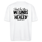 We are Healed unisex oversize organic T-shirt - white