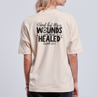 We are Healed unisex oversize organic T-shirt - natural raw