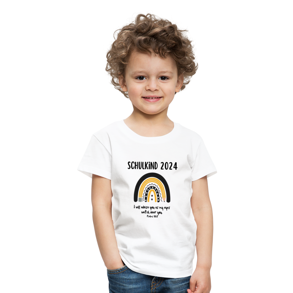 Schulkind 2024 Kids' Premium T-Shirt - white