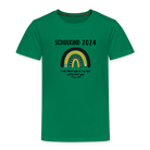 Schulkind 2024 Kids' Premium T-Shirt - kelly green