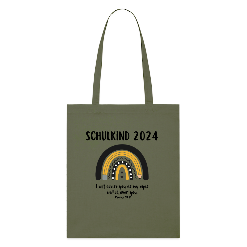 Schulkind 2024 Organic Tote Bag - khaki