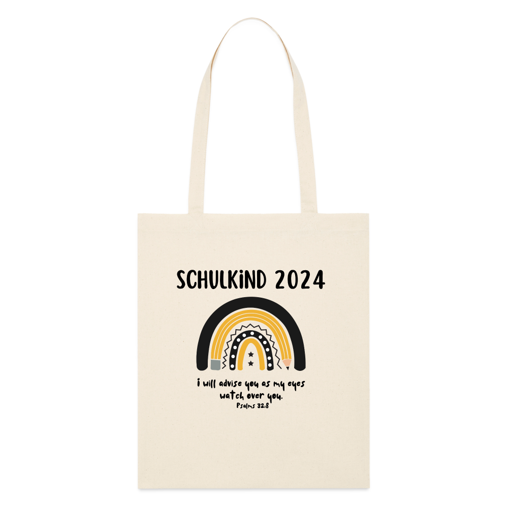 Schulkind 2024 Organic Tote Bag - natural raw