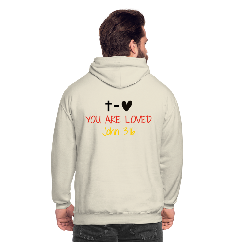 You are loved Unisex Hoodie (Germany Flag) - vanilla