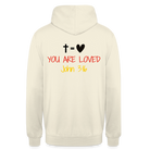 You are loved Unisex Hoodie (Germany Flag) - vanilla