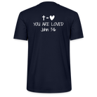 You are loved Unisex T-Shirt - navy