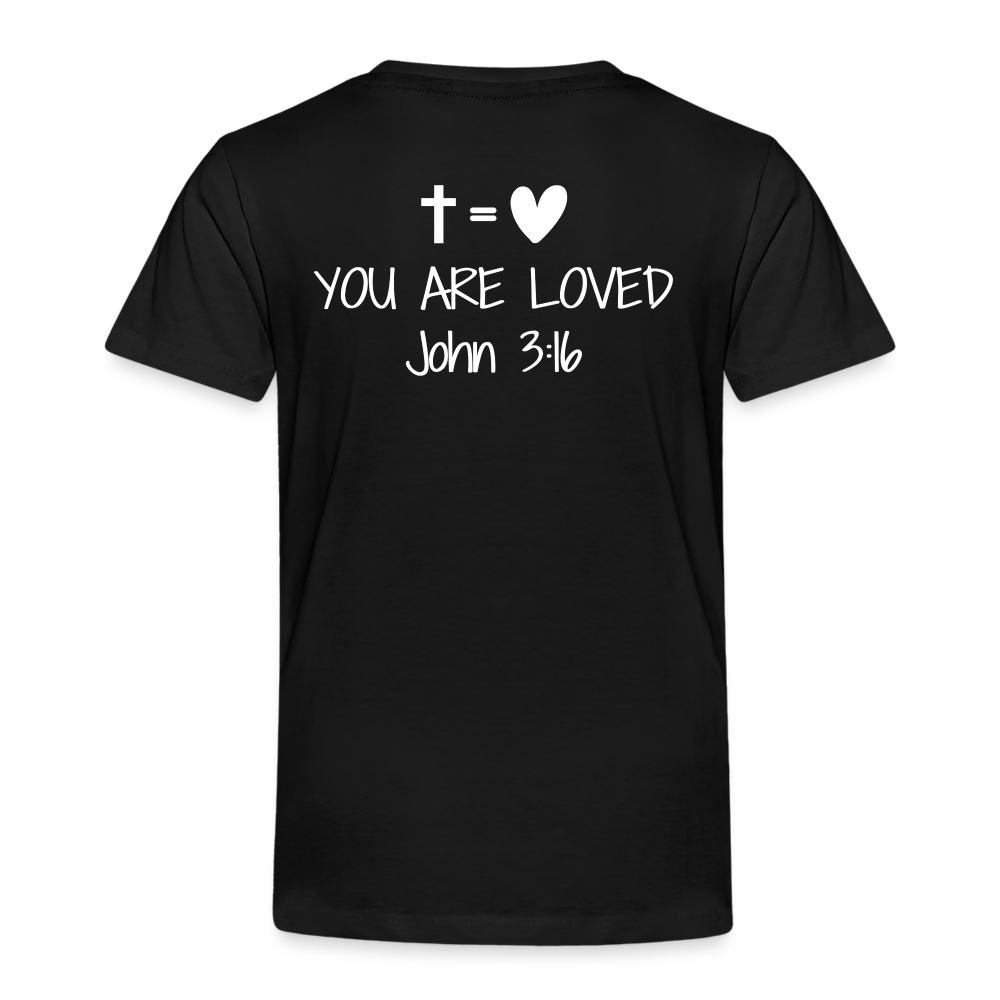 You are loved Kids' Premium T-Shirt - black