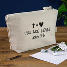 You are loved Pouch - nature