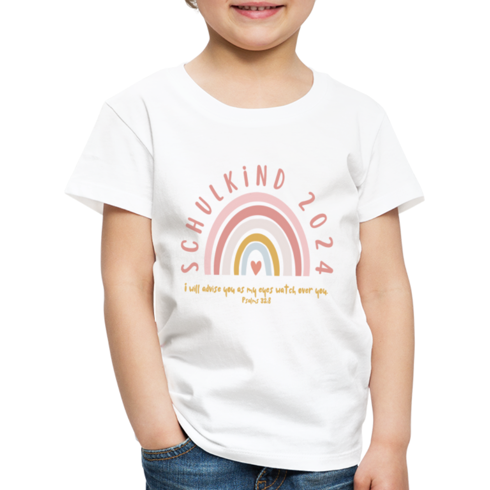 Schulkind 2024 Kids' Premium T-Shirt - white