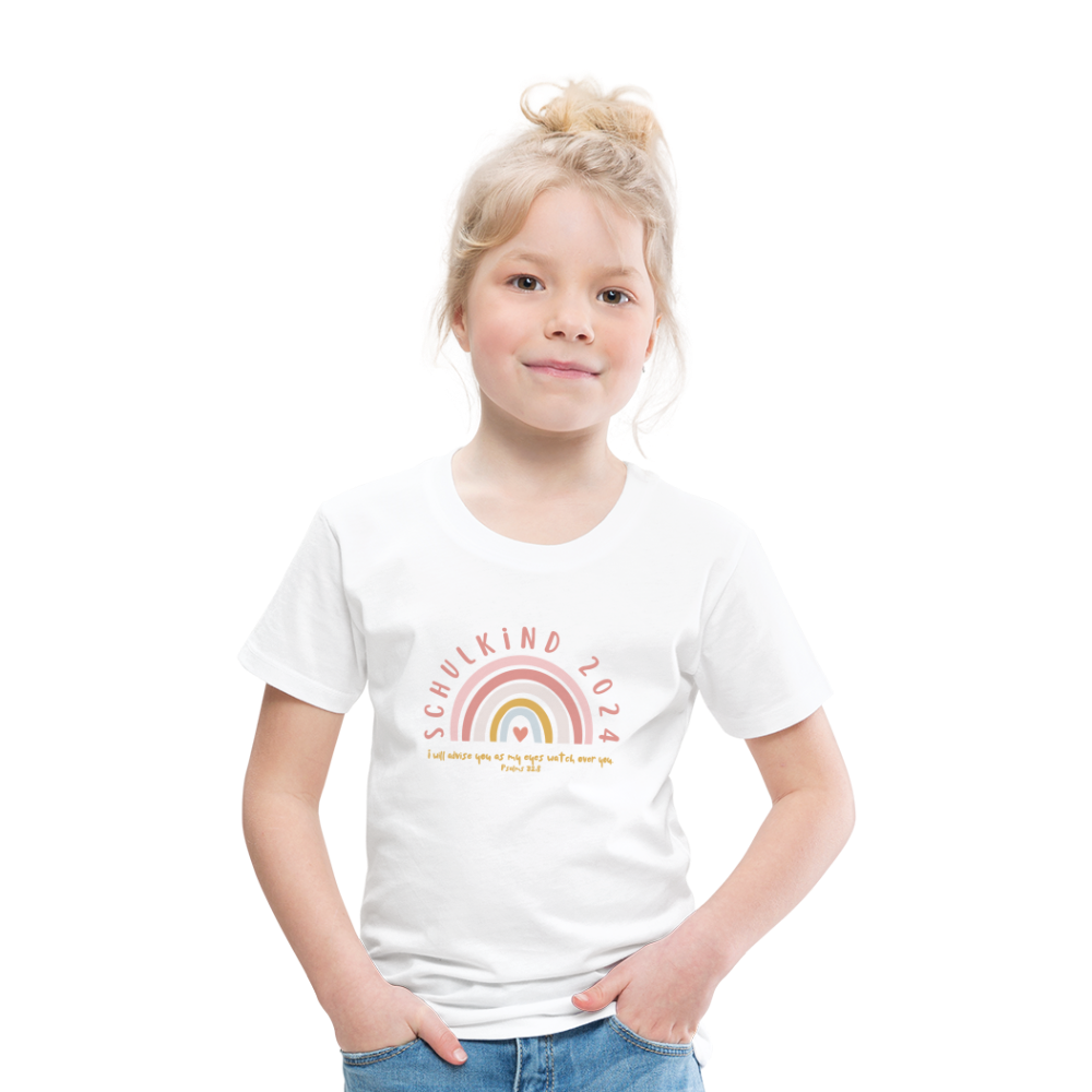 Schulkind 2024 Kids' Premium T-Shirt - white