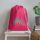 Schulkind 2024 Drawstring Bag - fuchsia