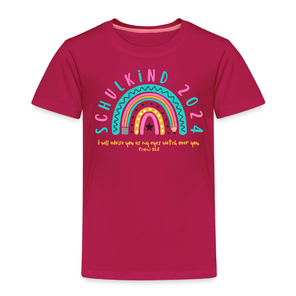 Schulkind 2024 premium T-Shirt - dark pink