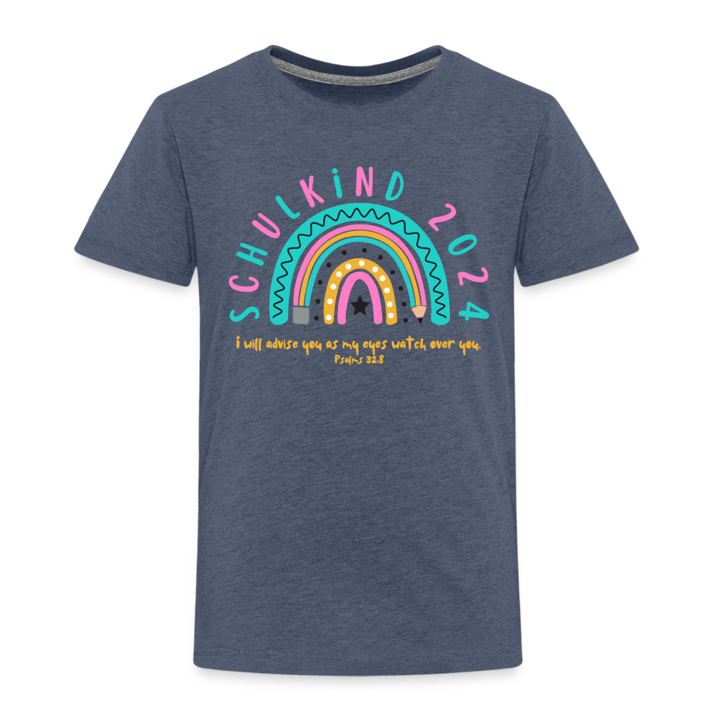 Schulkind 2024 premium T-Shirt - heather blue